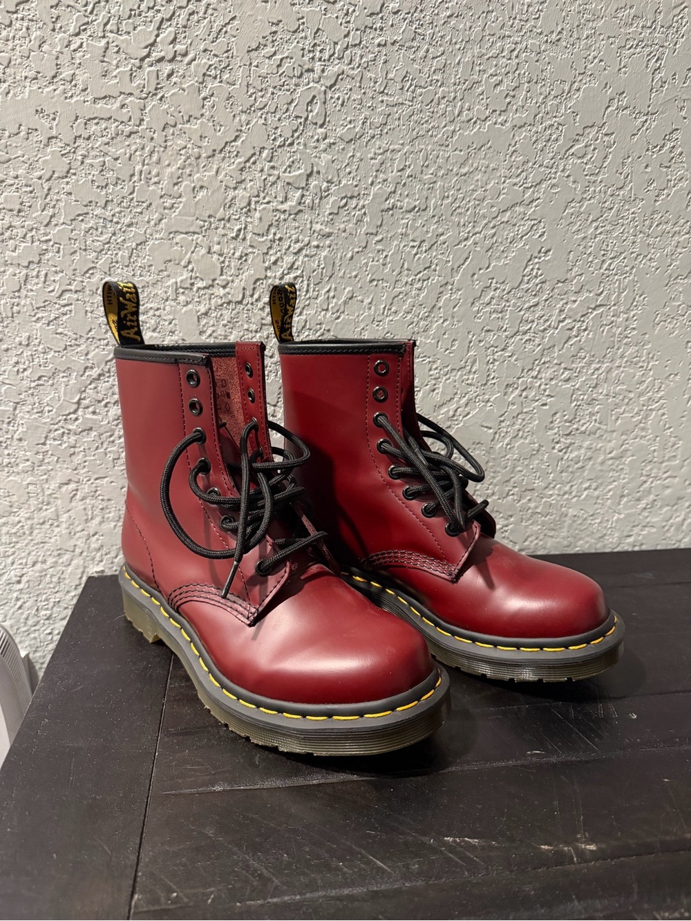 Cherry Red Dr. Martens 1460
